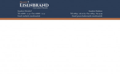 dr-eisenbrand.de screenshot