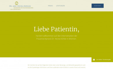 dr-nicola-koehler.de screenshot