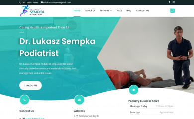 drlukaszsempka.com.au screenshot