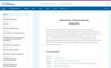 dsgvo-gesetz.de screenshot