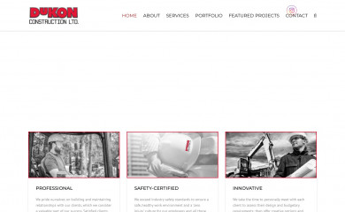 dukonconstruction.com screenshot