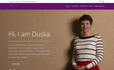 duskamaric.com screenshot