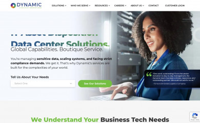 dynamictechdirect.com screenshot