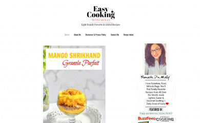 easycookingwithmolly.com screenshot