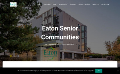 eatonsenior.org screenshot