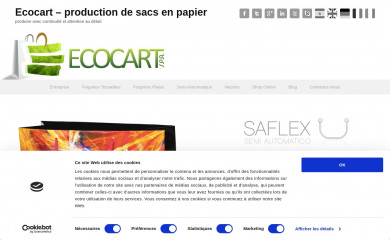 ecocartspa.fr screenshot
