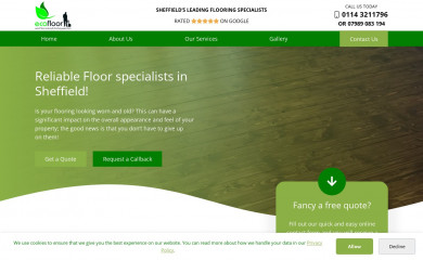 ecofloor.co.uk screenshot