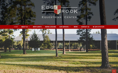 edgebrookequestriancenter.com screenshot