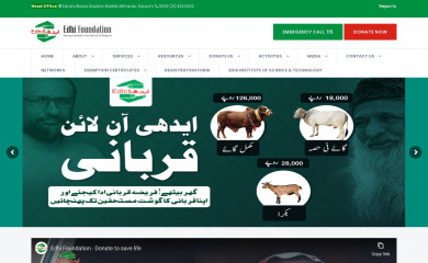 edhi.org screenshot