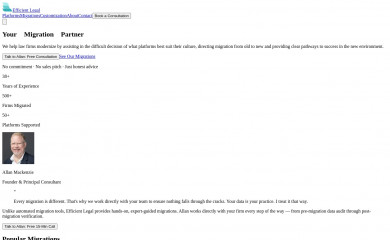 efficient.legal screenshot