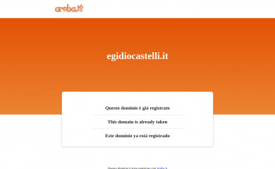 egidiocastelli.it screenshot