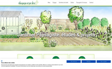 elagage-et-jardins.fr screenshot