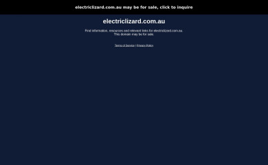 electriclizard.com.au screenshot