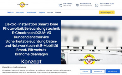elektro-konzept.com screenshot