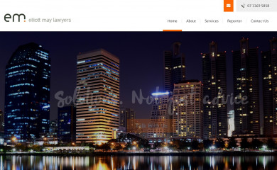 elliottmay.com.au screenshot