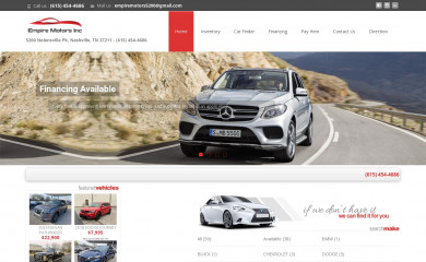 empiremotorstn.com screenshot