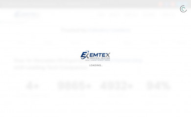 emtexmanufacturing.com screenshot