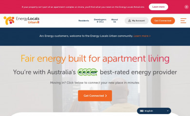 energylocals.com.au screenshot