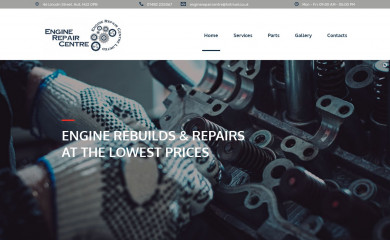 enginerepaircentre.co.uk screenshot