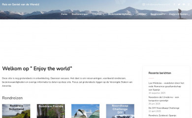 enjoytheworld.nl screenshot