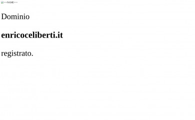 enricoceliberti.it screenshot