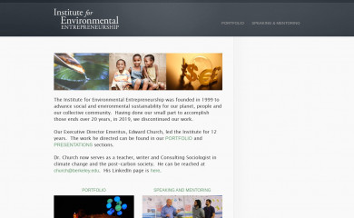 enviroinstitute.org screenshot