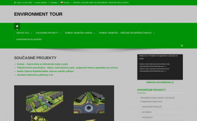 environmenttour.cz screenshot
