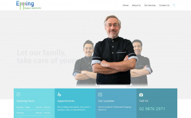 eppingfamilydentists.com screenshot