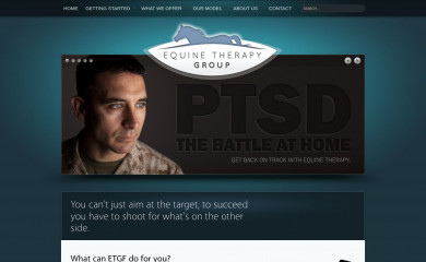 equinetherapygroup.com screenshot