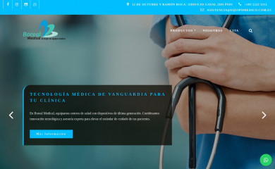 equipomedico.com.ec screenshot