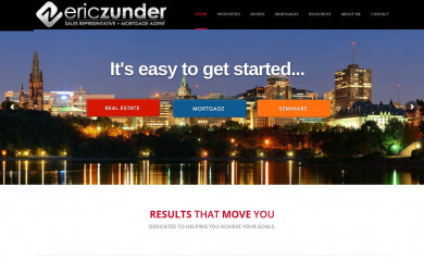ericzunder.com screenshot