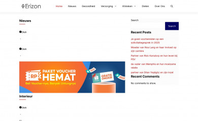 erizon.nl screenshot