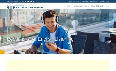 esl-lab.com screenshot