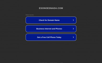 esonoesnada.com screenshot