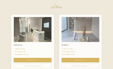 est-clinic.pl screenshot
