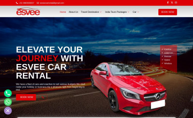esveecarrental.com screenshot