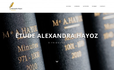 etudehayoz.ch screenshot
