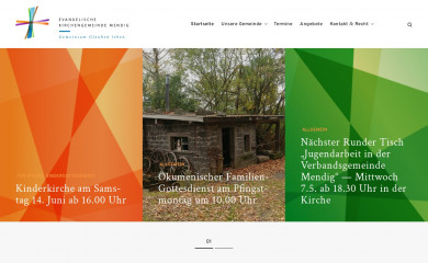evangelischinmendig.de screenshot