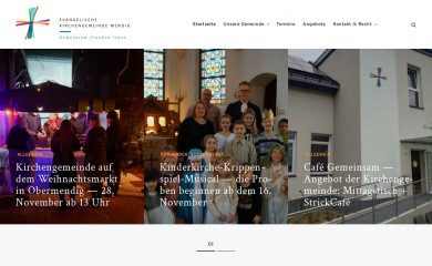 evangelischinmendig.de screenshot