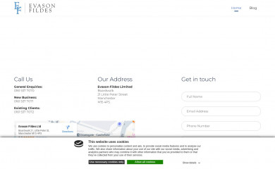 evasonfildes.com screenshot