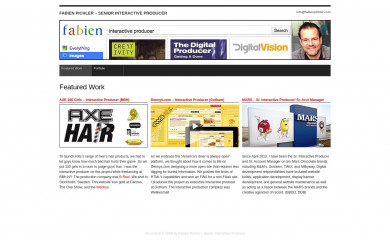 fabienpichler.com screenshot