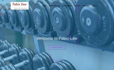 fabio-law.com screenshot