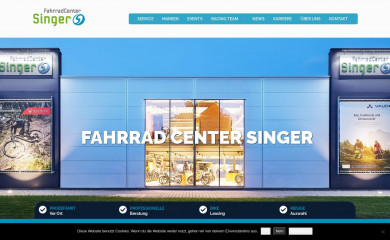 fahrrad-singer.de screenshot
