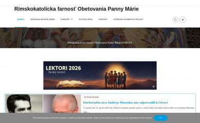 farnostkobyly.sk screenshot