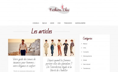 fashion-chic.com screenshot