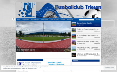fctriesen.li screenshot