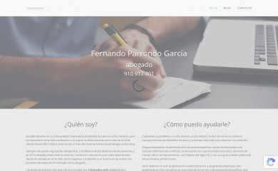 fernandoparrondo.es screenshot