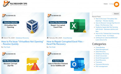 filerecoverytips.com screenshot