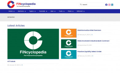 fincyclopedia.net screenshot