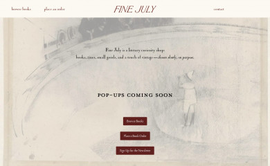 finejuly.co screenshot